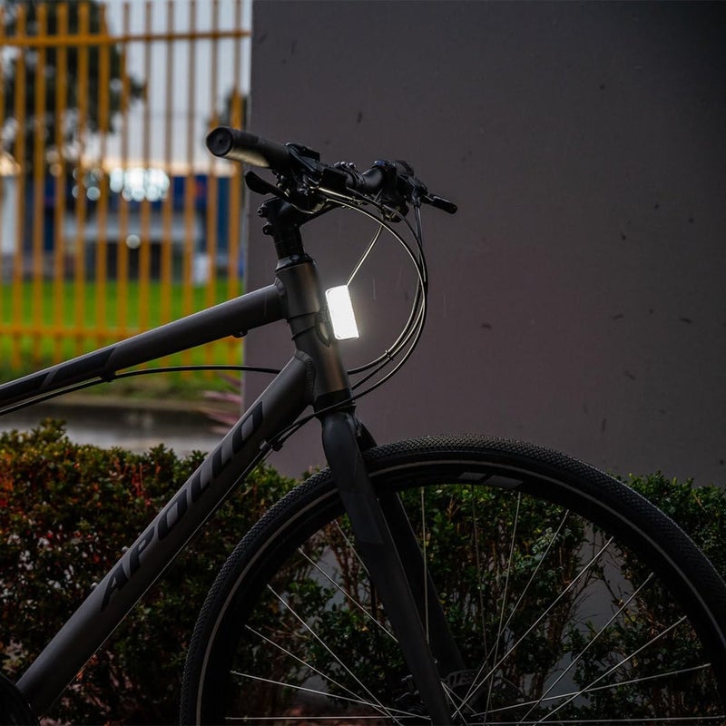 Knog Mid Cobber Bike Light - USB Rechargeable Bike Headlight and Tail Light Set, 330Â° Visibility, 320/170 Lumens, IP67 Waterproof, 8 Light Modes & App Customization - Image 4